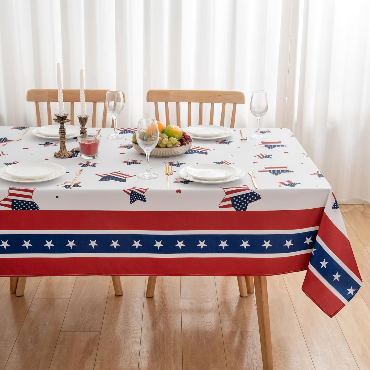 Round Tablecloth 70 Inches Red Brown Buffalo Plaid Winter Table Cloth - Polyester Checkered Gingham Christmas Table Cover Reusable Water Resistant for Fall Thanksgiving Holiday Party Kitchen Dinning