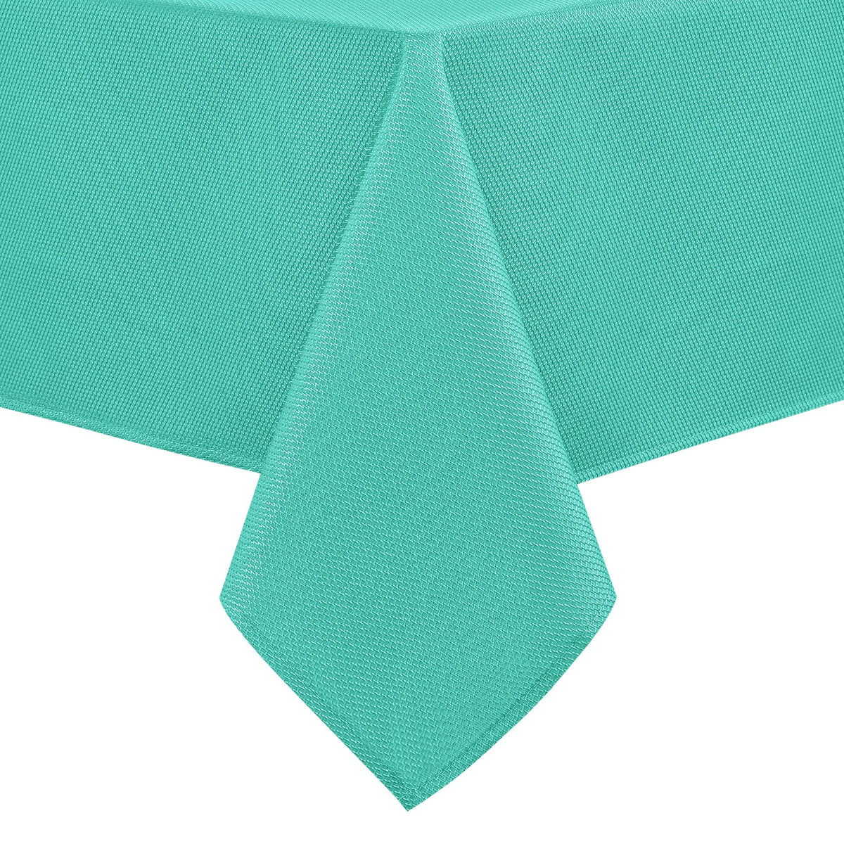 Hiasan Jacquard Textured Rectangle Tablecloth 60x120 Inch, Light Sage Green