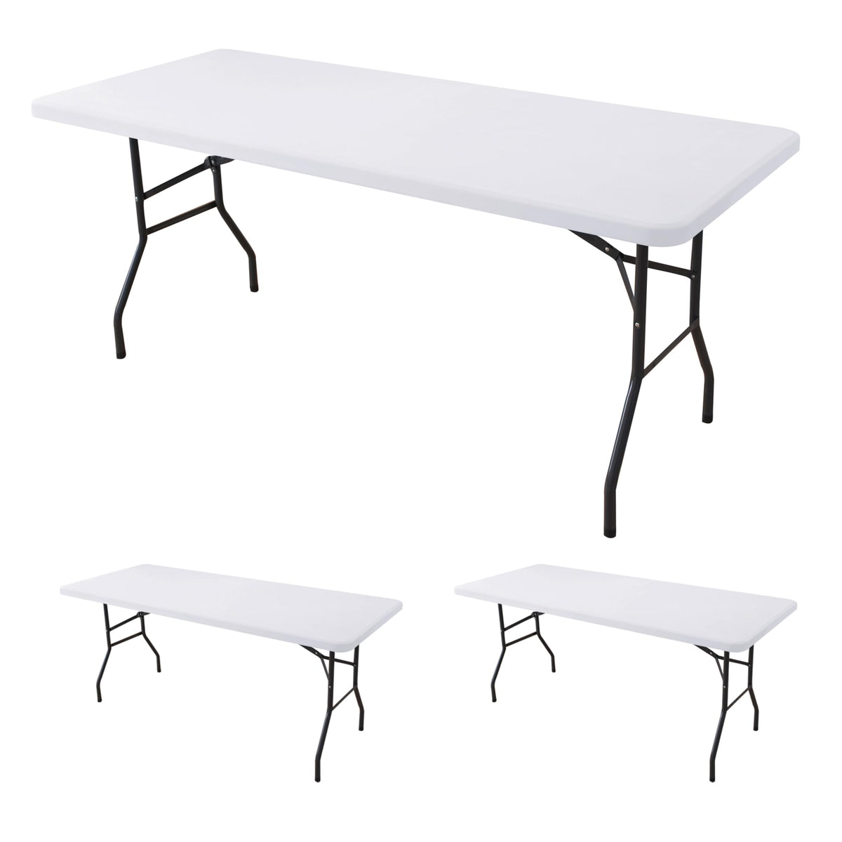 Fitted Tablecloth for 8 Foot Rectangle Tables-Fall Thanksgiving Table Cover