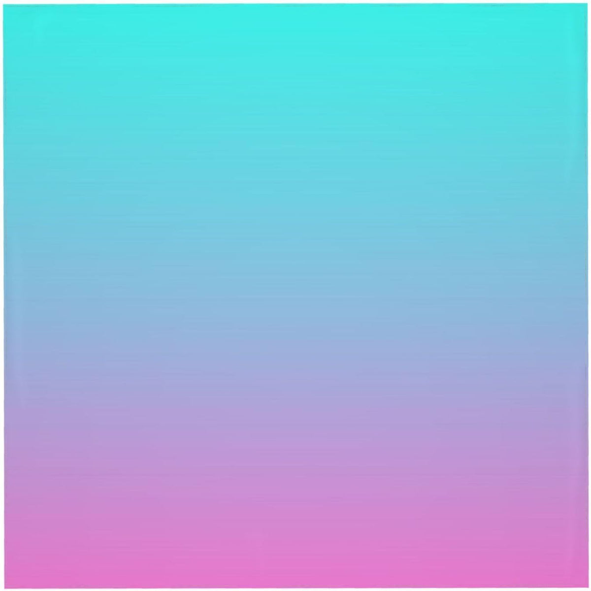 Square Table Cloth, Purple Pink Aqua Ombre Tablecloths Washable Table Cover for Kitchen Dinning Party Tabletop Modern Decoration,60inch