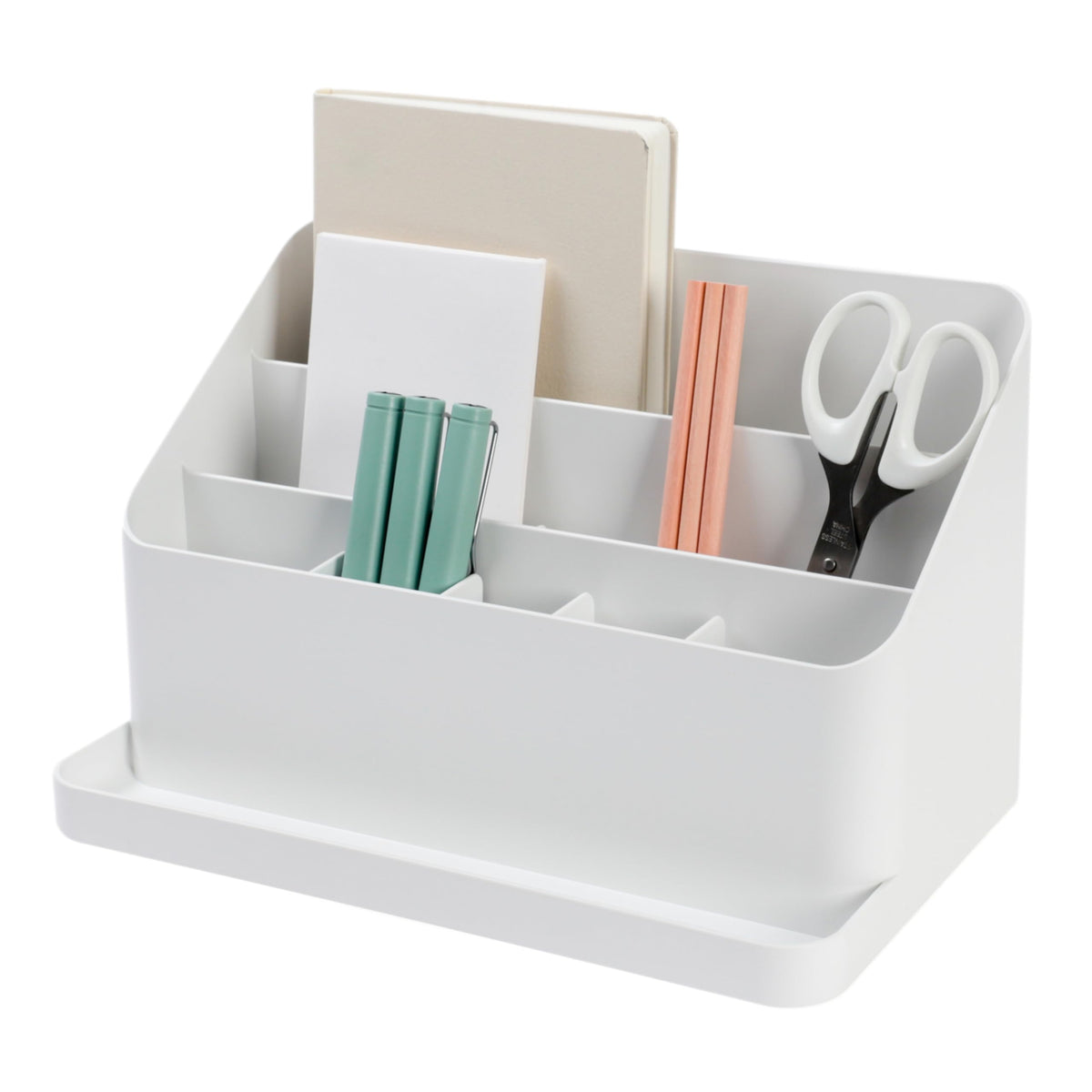 BLUE GINKGO Desk Organizer, Office Supplies, Green, Made in Korea