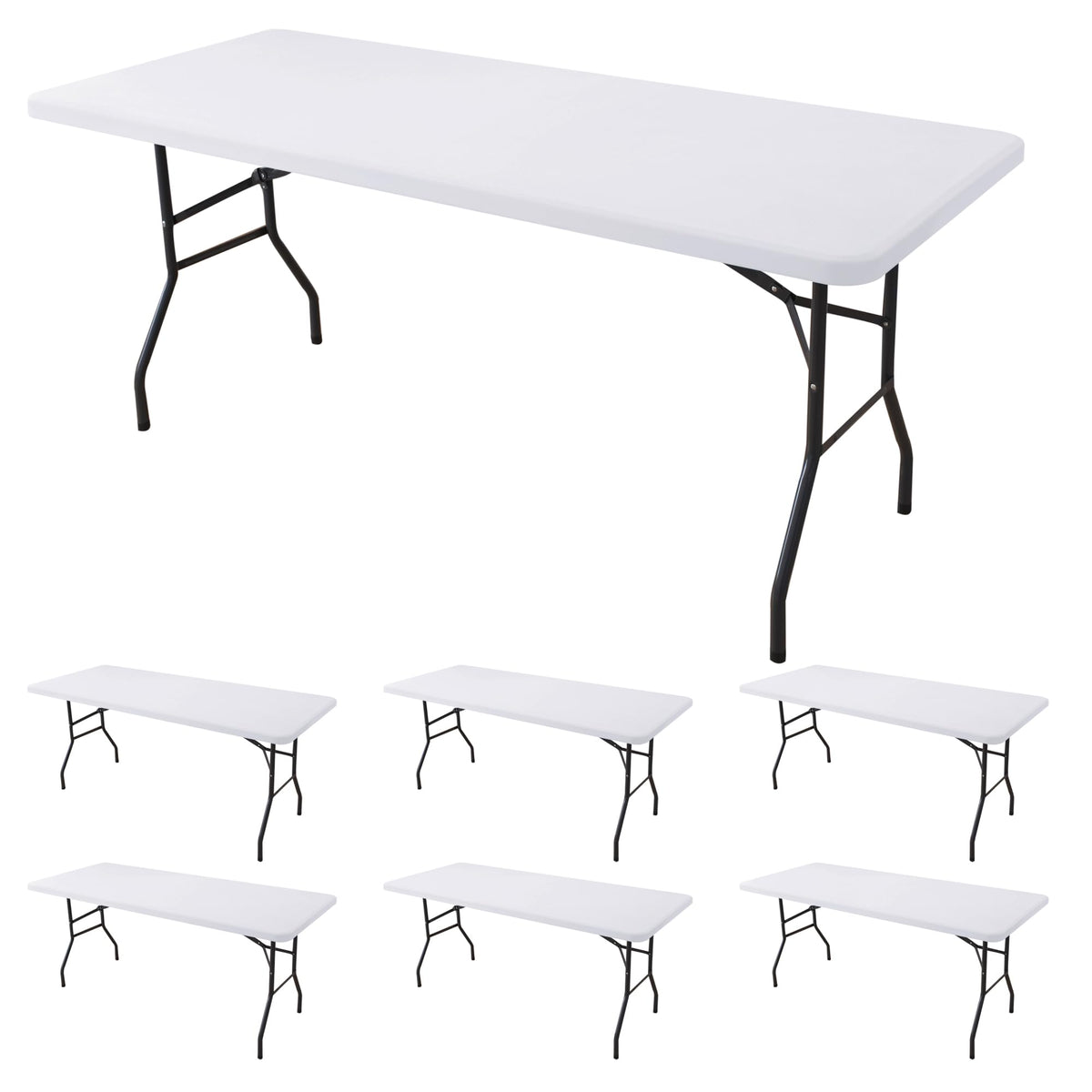 Fitted Tablecloth for 8 Foot Rectangle Tables-Fall Thanksgiving Table Cover