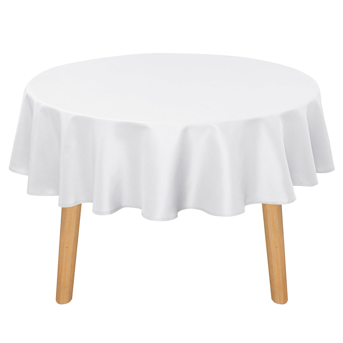 DWCN Rectangle Tablecloth - 60 x 84 Inch - Waterproof Stain and Wrinkle Resistant Washable Table Cloth, Decorative Fabric Table Cover for Kitchen Dining Room Party and Outdoor Use, Black