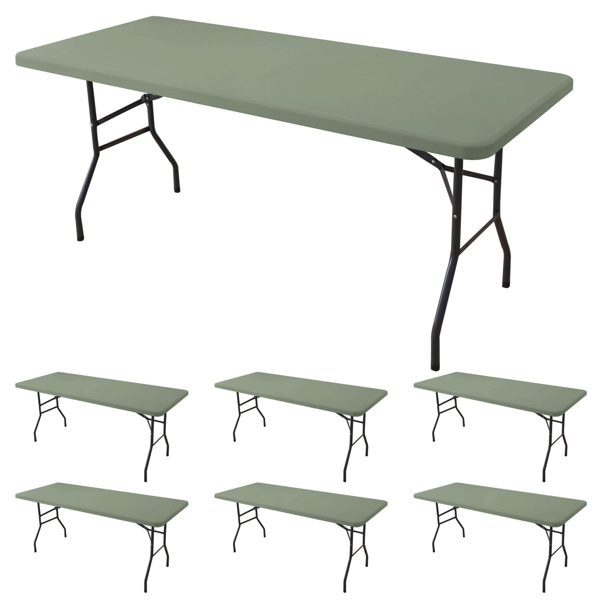 Fitted Tablecloth for 8 Foot Rectangle Tables-Fall Thanksgiving Table Cover
