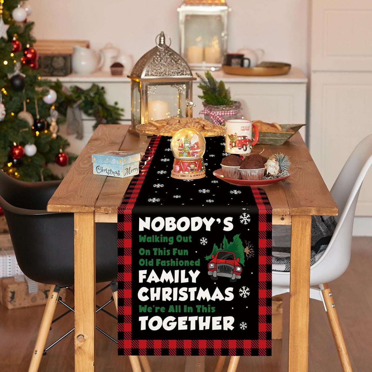 Christmas Vacation Decor Table Runner, Christmas Vacation Merch Gift
