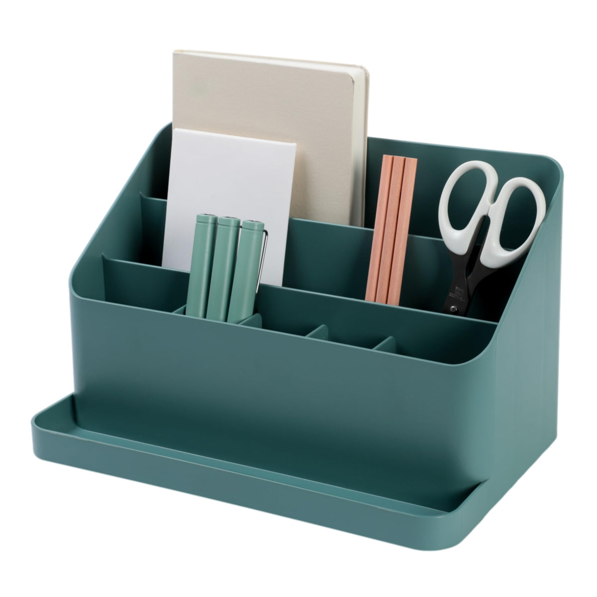 BLUE GINKGO Desk Organizer, Office Supplies, Green, Made in Korea
