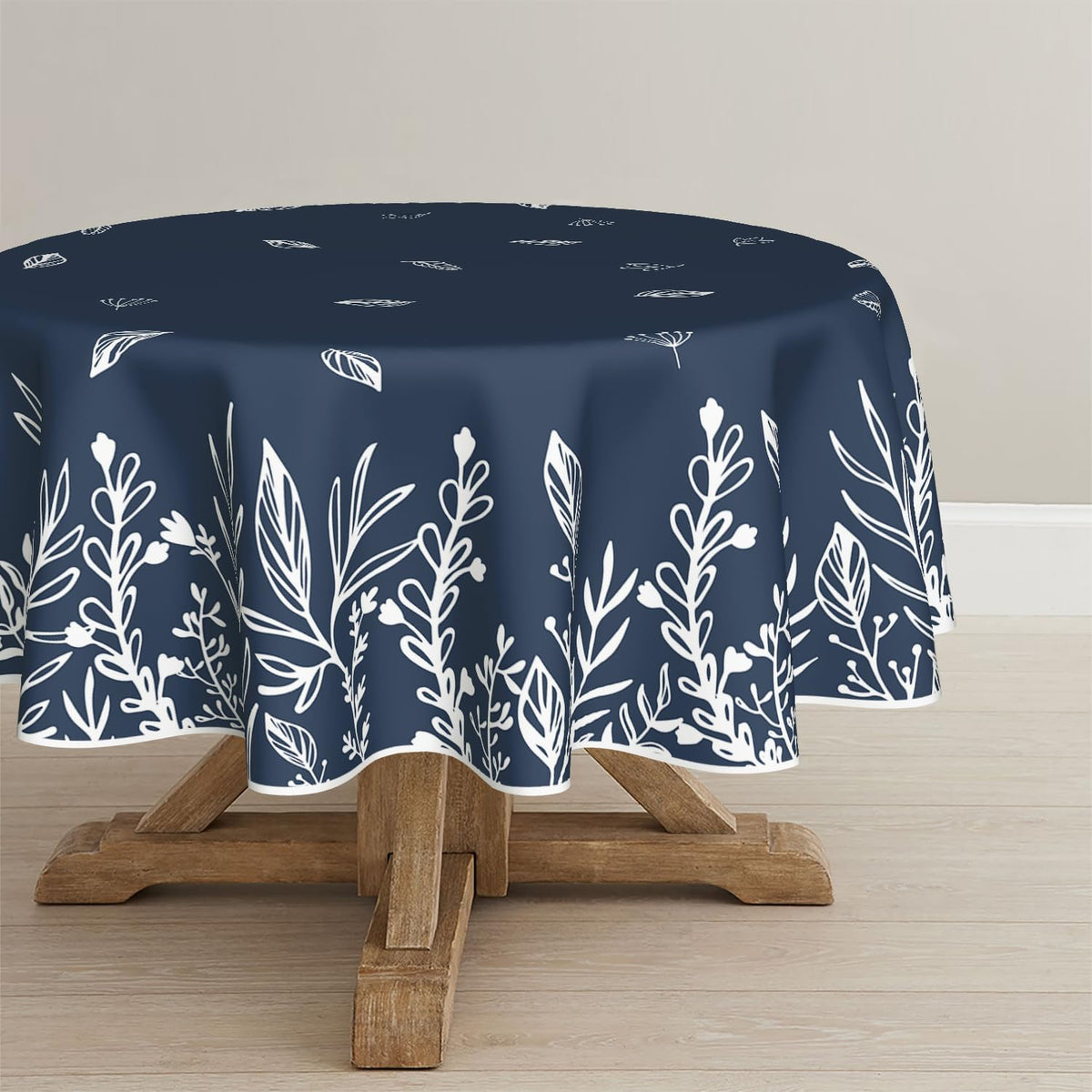 Horaldaily Fall Tablecloth 60 x 84 Inch Rectangular Thanksgiving Orange