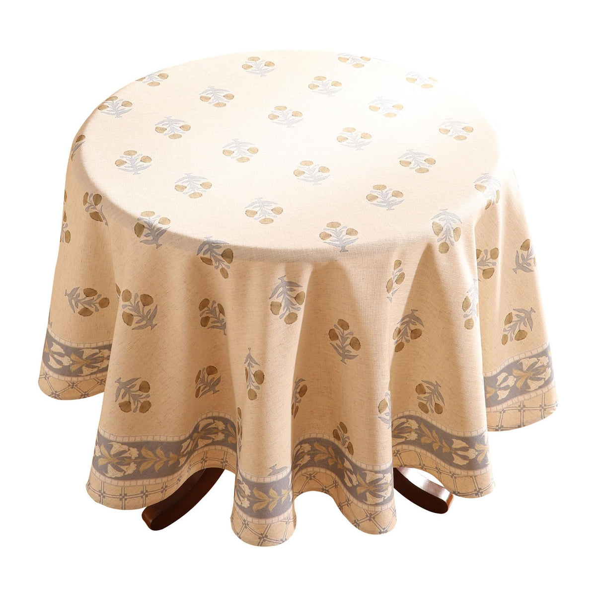 patdrea Designer Vintage French Tablecloth,Rectangular,118"x67"
