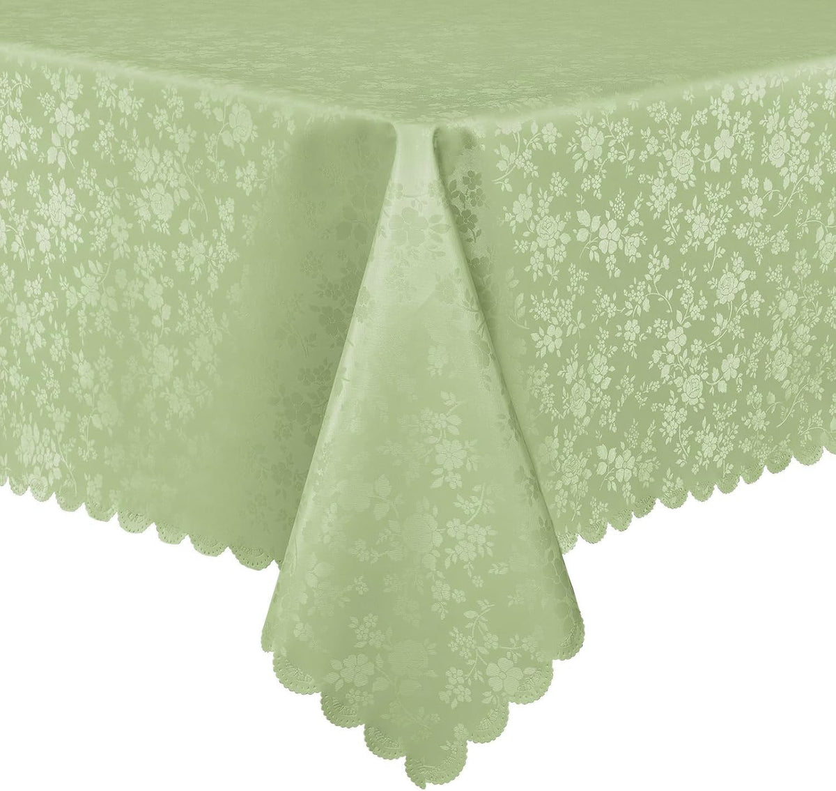 Smiry Rectangle Waterproof Heavy Duty Vinyl Tablecloths, 52 x 70 Inch