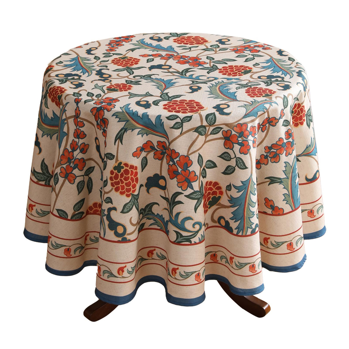 patdrea Designer Vintage French Tablecloth,Rectangular,118"x67"