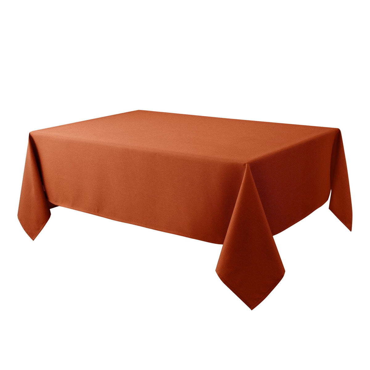 Textured Square Black Tablecloth-Fabric Spillproof Card Table Cloths 54x54"