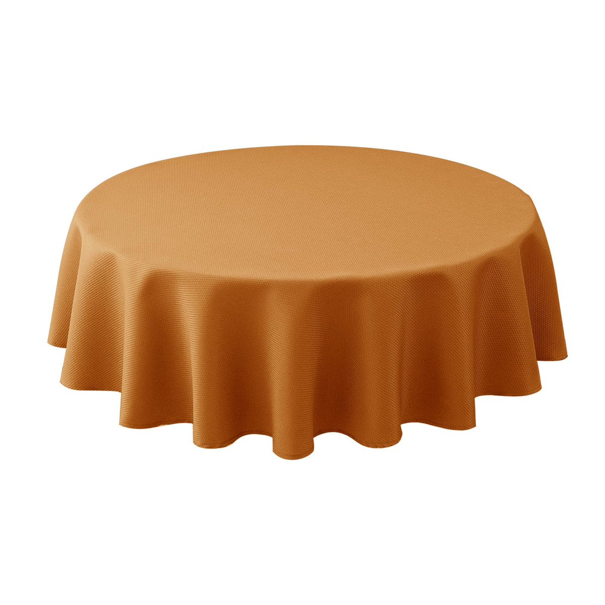 Textured Square Black Tablecloth-Fabric Spillproof Card Table Cloths 54x54"