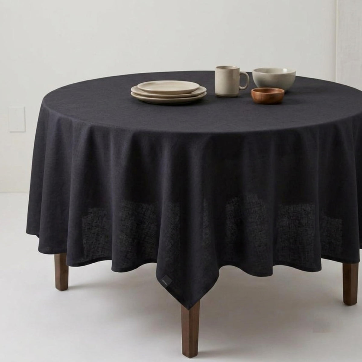 Urban Villa Tabletop Cover Kitchen Dining Tablecloth 100% Cotton Holiday Celebrations Wedding Dinner Parties White Rectangle 60X120 Inches 10-12 Seats Table Cloth