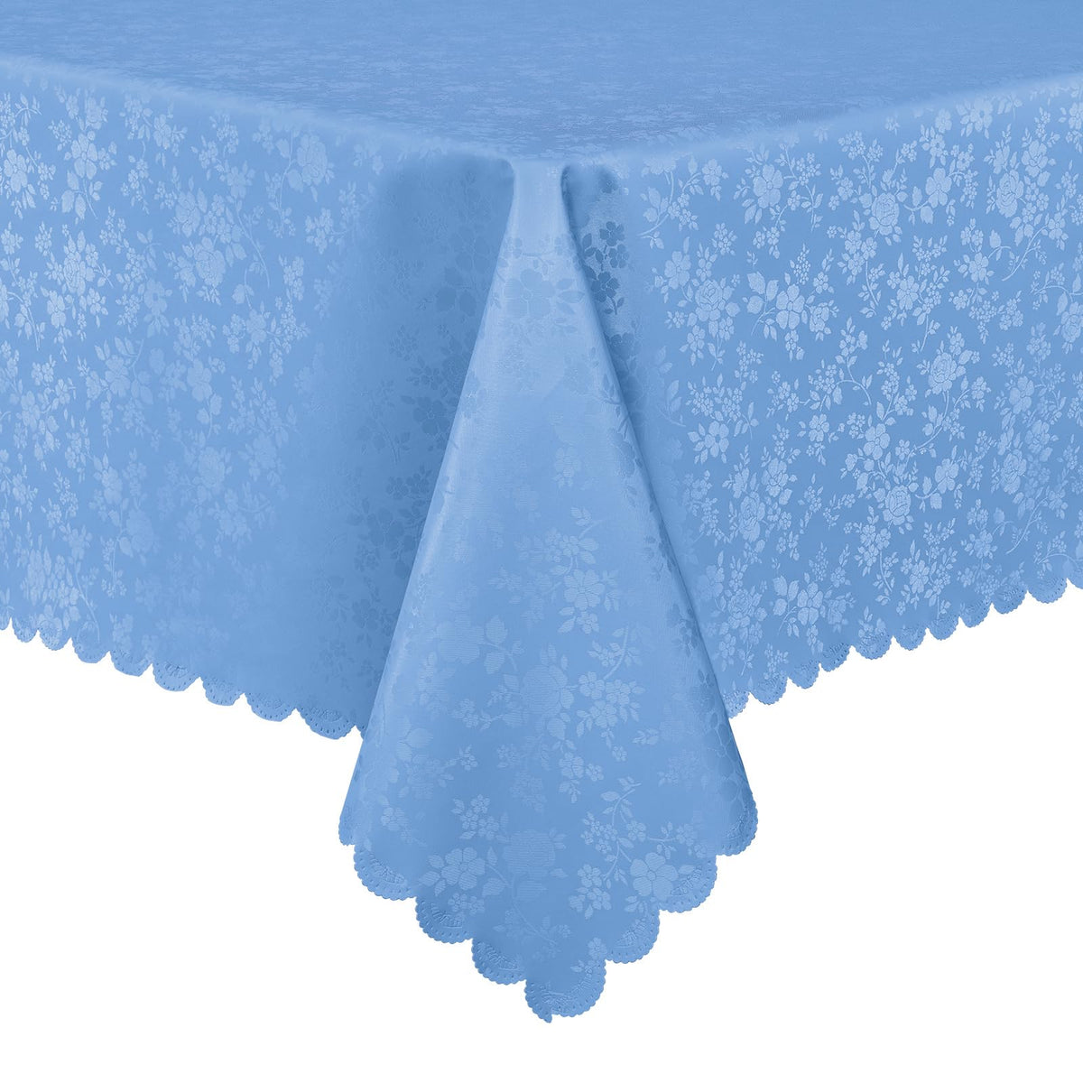 Smiry Rectangle Waterproof Heavy Duty Vinyl Tablecloths, 52 x 70 Inch