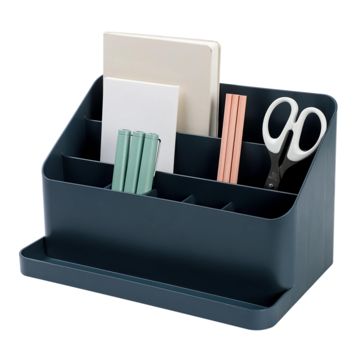 BLUE GINKGO Desk Organizer, Office Supplies, Green, Made in Korea