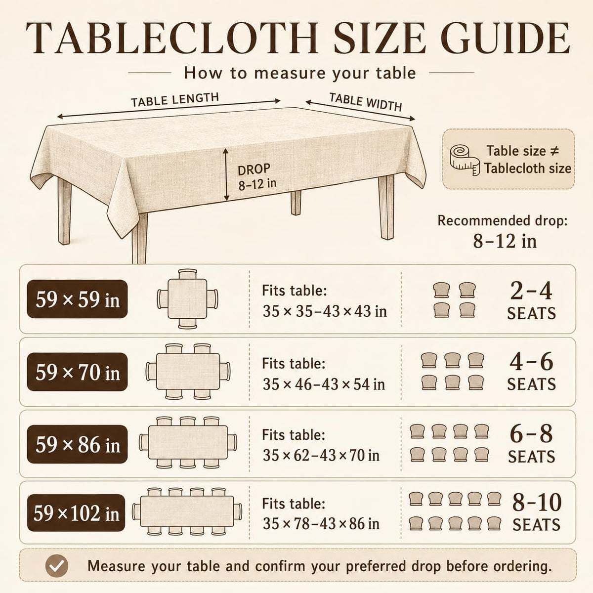 Boho Tablecloth for Square Tables,Fringed Edges with Geometric Pattern Tablecloths,Farmhouse Floral Table Cover Cloth Decorative for Kitchen Dining Room,59"x 59"