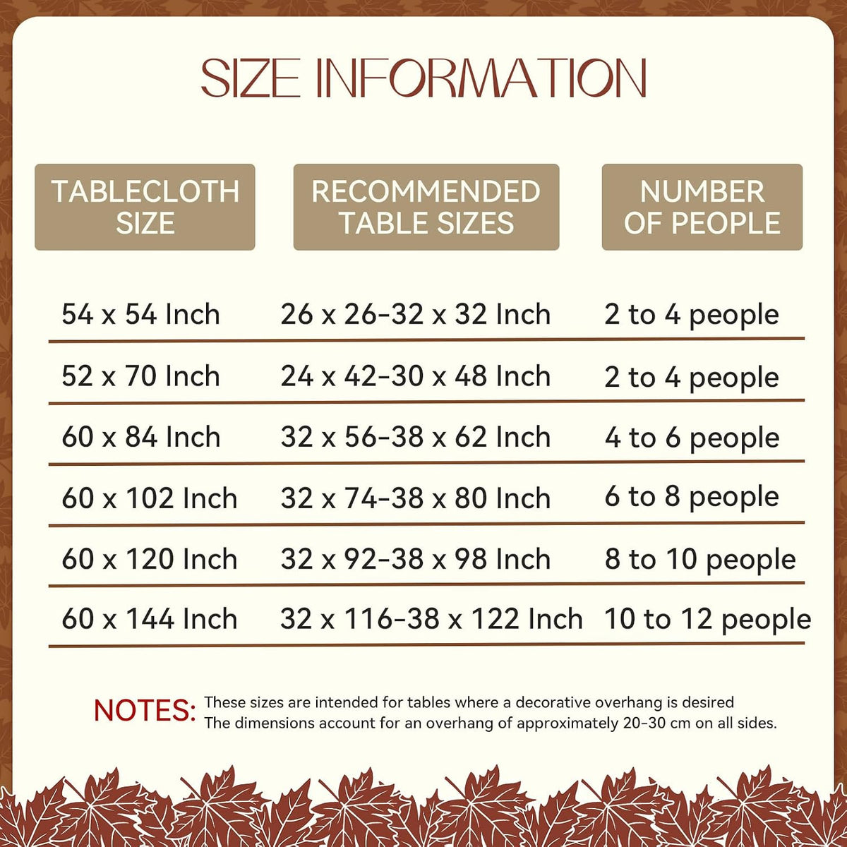 Romanstile Fall Thanksgiving Rectangle Tablecloth 60 x 84 Inch, Orange