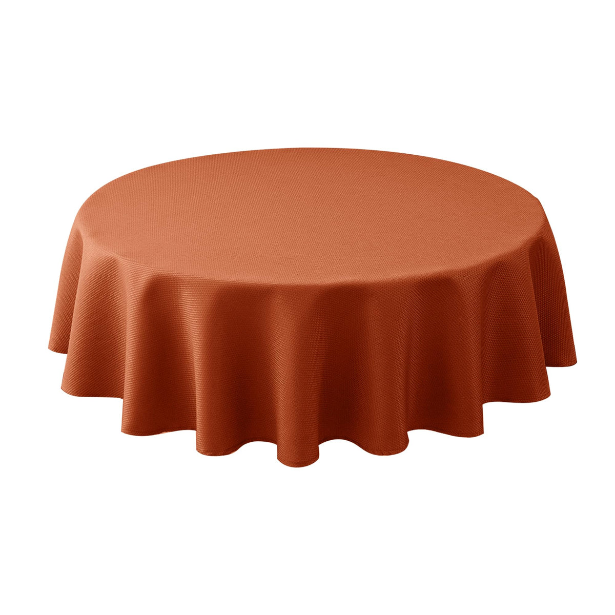 Textured Square Black Tablecloth-Fabric Spillproof Card Table Cloths 54x54"