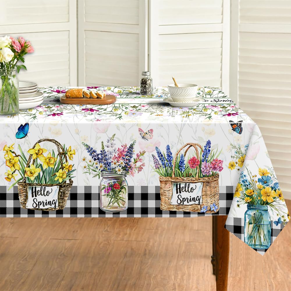 Quimoy Halloween Tablecloth 60×84 Inch Rectangular