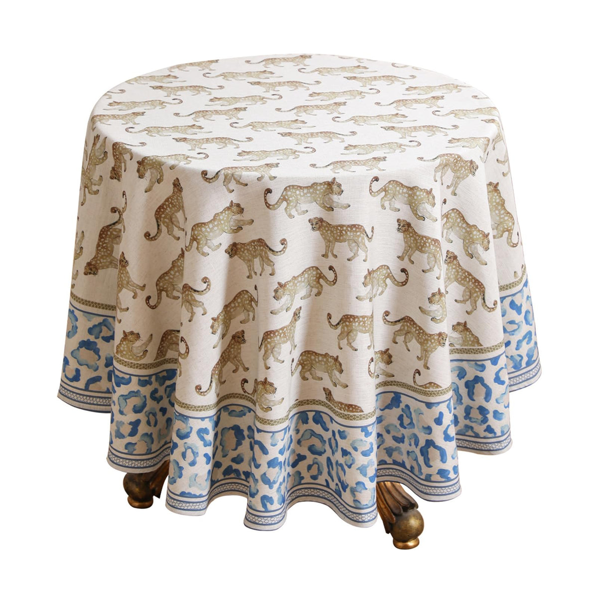 patdrea Designer Vintage French Tablecloth,Rectangular,118"x67"