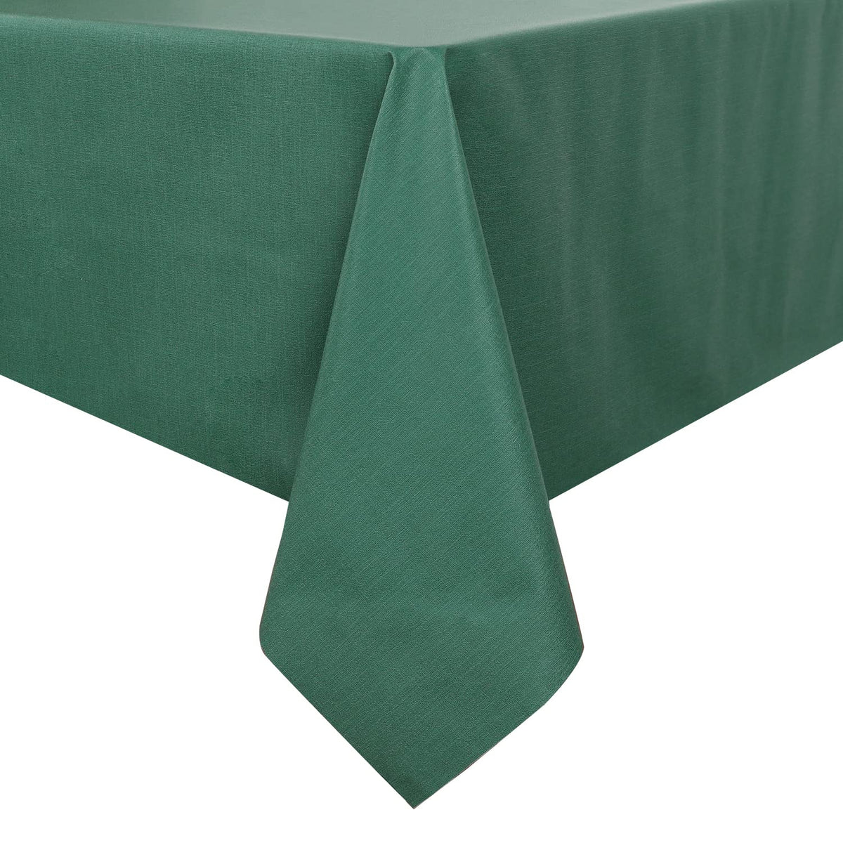 Romanstile Waterproof Vinyl Tablecloth Rectangle, 54 x 78 Inch, Light Grey