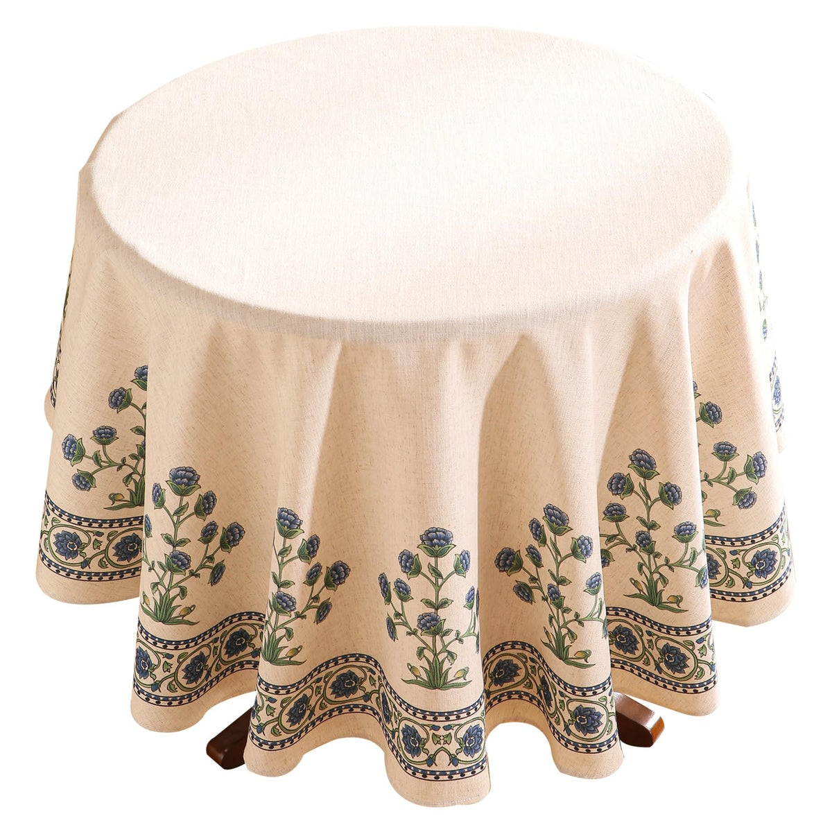 patdrea Designer Vintage French Tablecloth,Rectangular,118"x67"