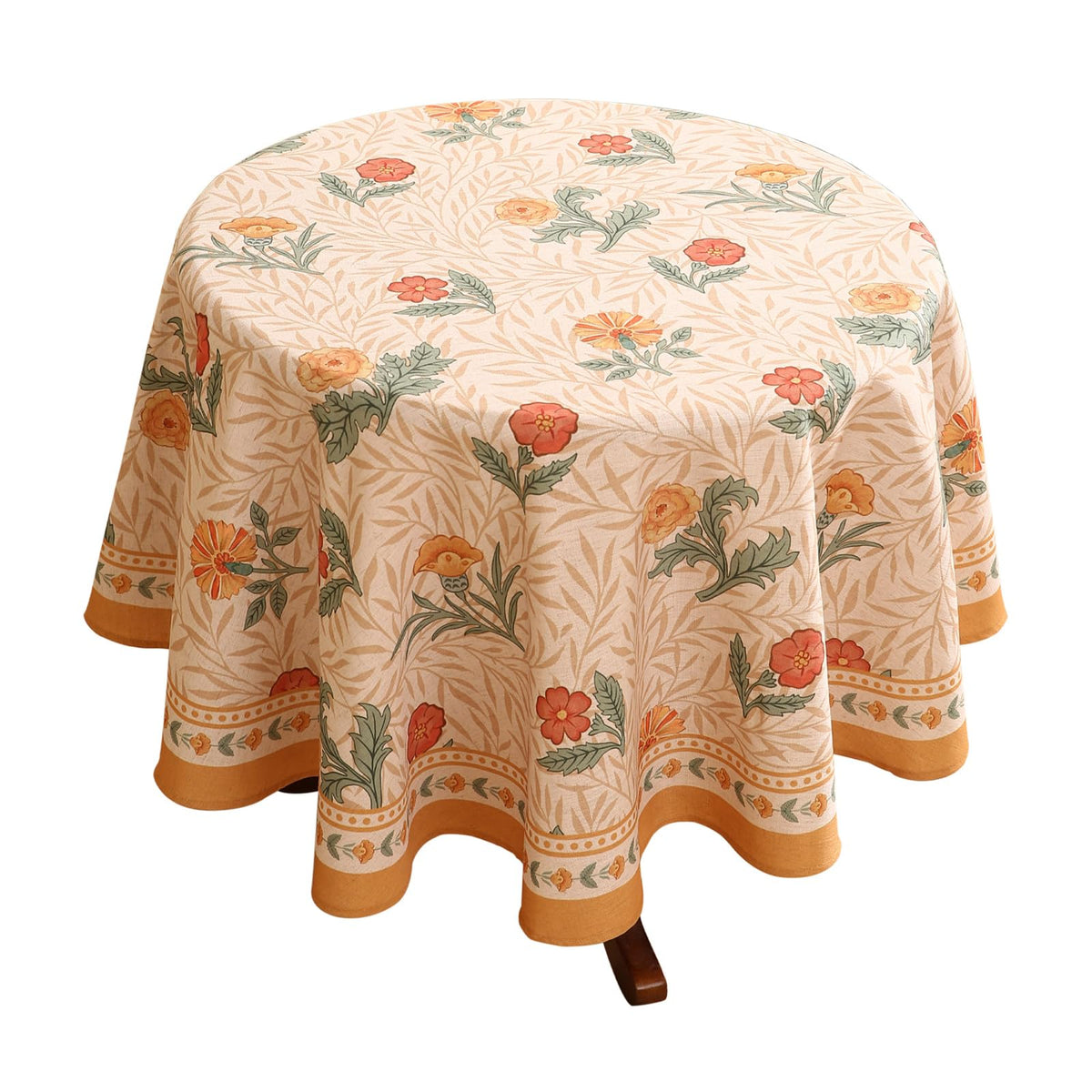 patdrea Designer Vintage French Tablecloth,Rectangular,118"x67"