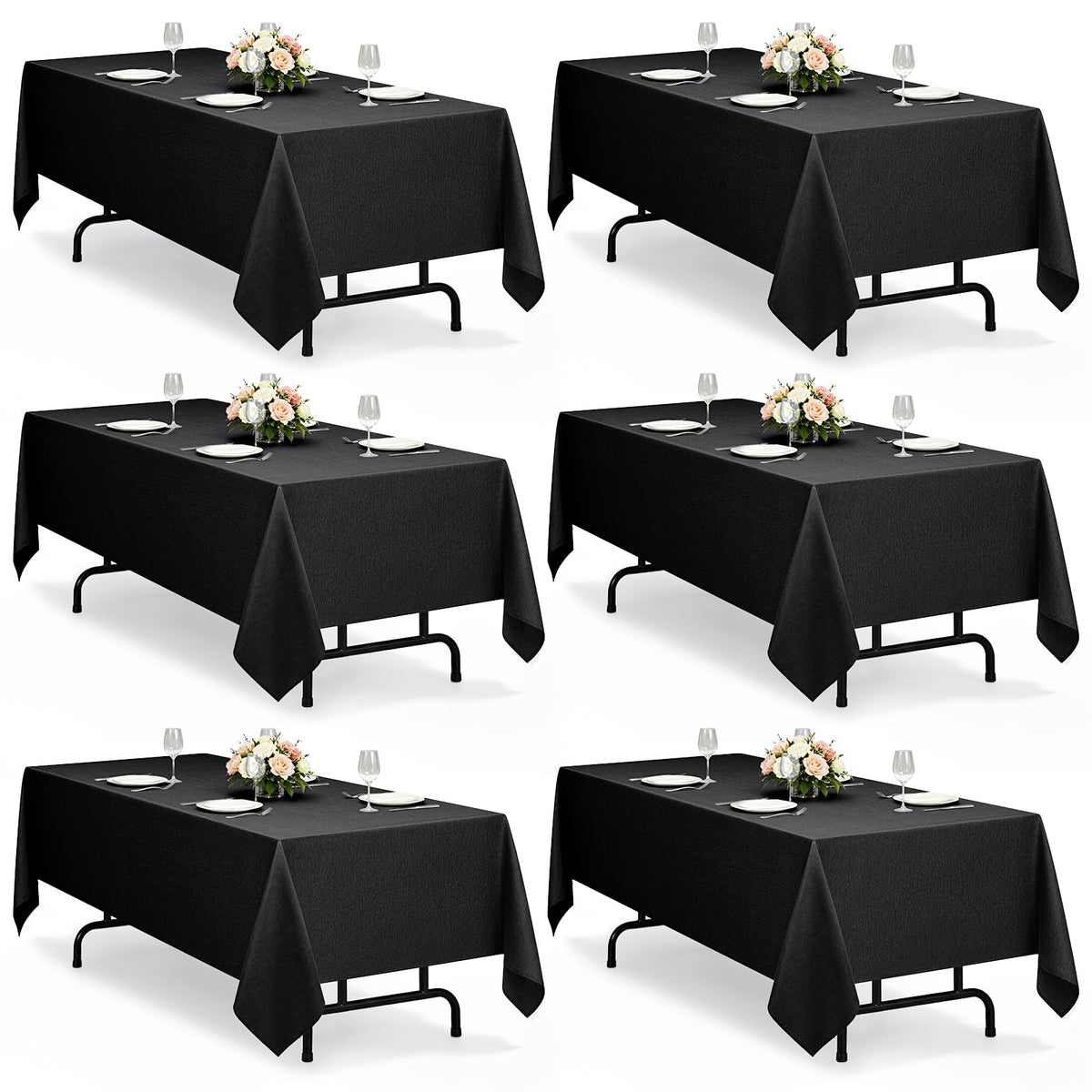 Decorelia Waterproof Round Tablecloth for Round Dining Table, Decorative Rustic Soft Wipeable Table Cloths Cover Indoor Outdoor Use for Holiday,Wedding, Kitchen (70 Inch,Round (4-6 Seats),Beige)