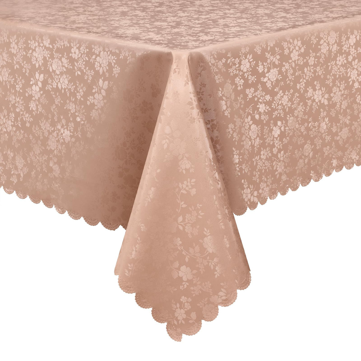 Smiry Rectangle Waterproof Heavy Duty Vinyl Tablecloths, 52 x 70 Inch