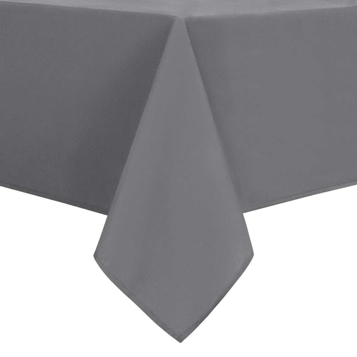 DWCN Rectangle Tablecloth - 60 x 84 Inch - Waterproof Stain and Wrinkle Resistant Washable Table Cloth, Decorative Fabric Table Cover for Kitchen Dining Room Party and Outdoor Use, Black