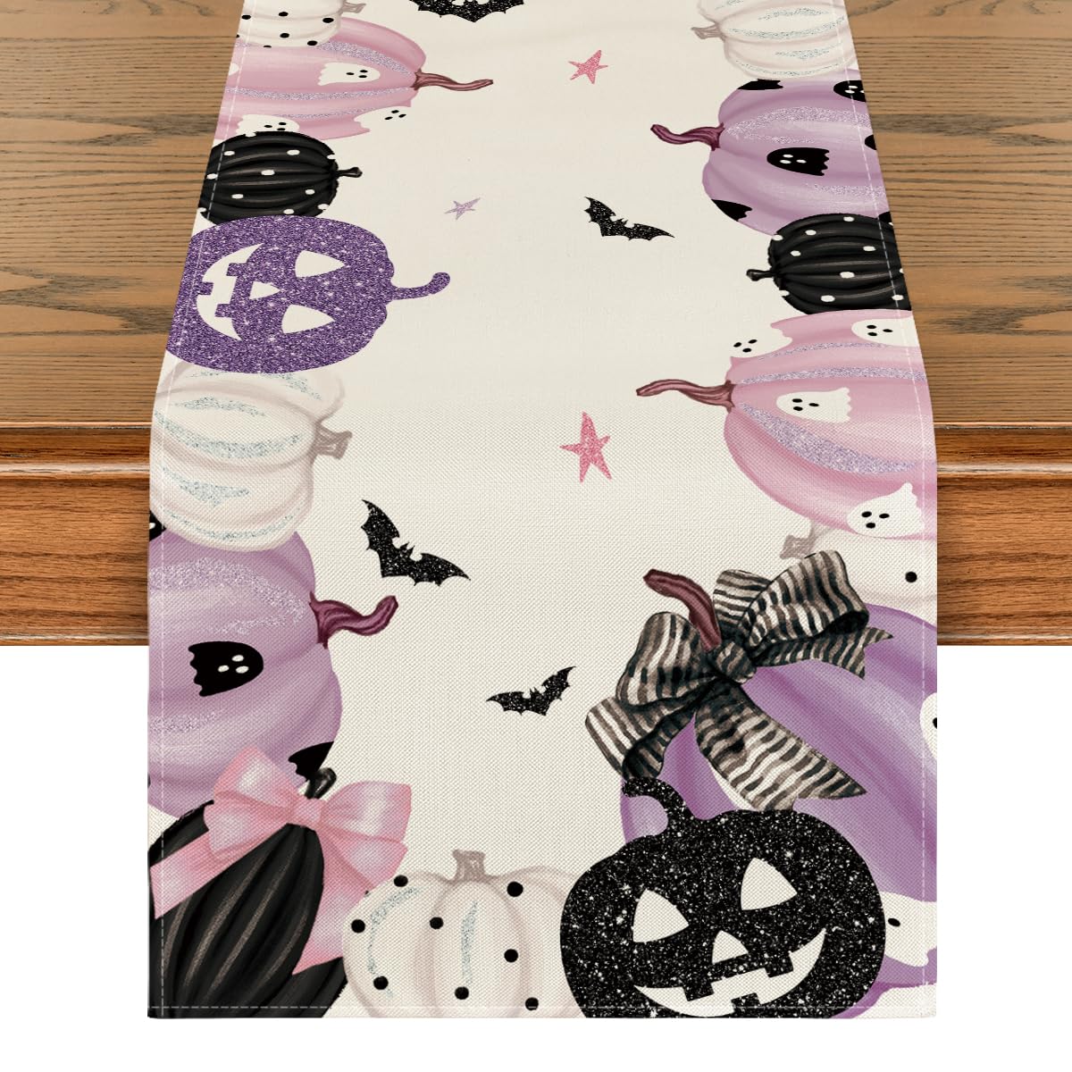Artoid Mode 210 GSM Halloween Table Runner Home Party Decor 13x108 Inch