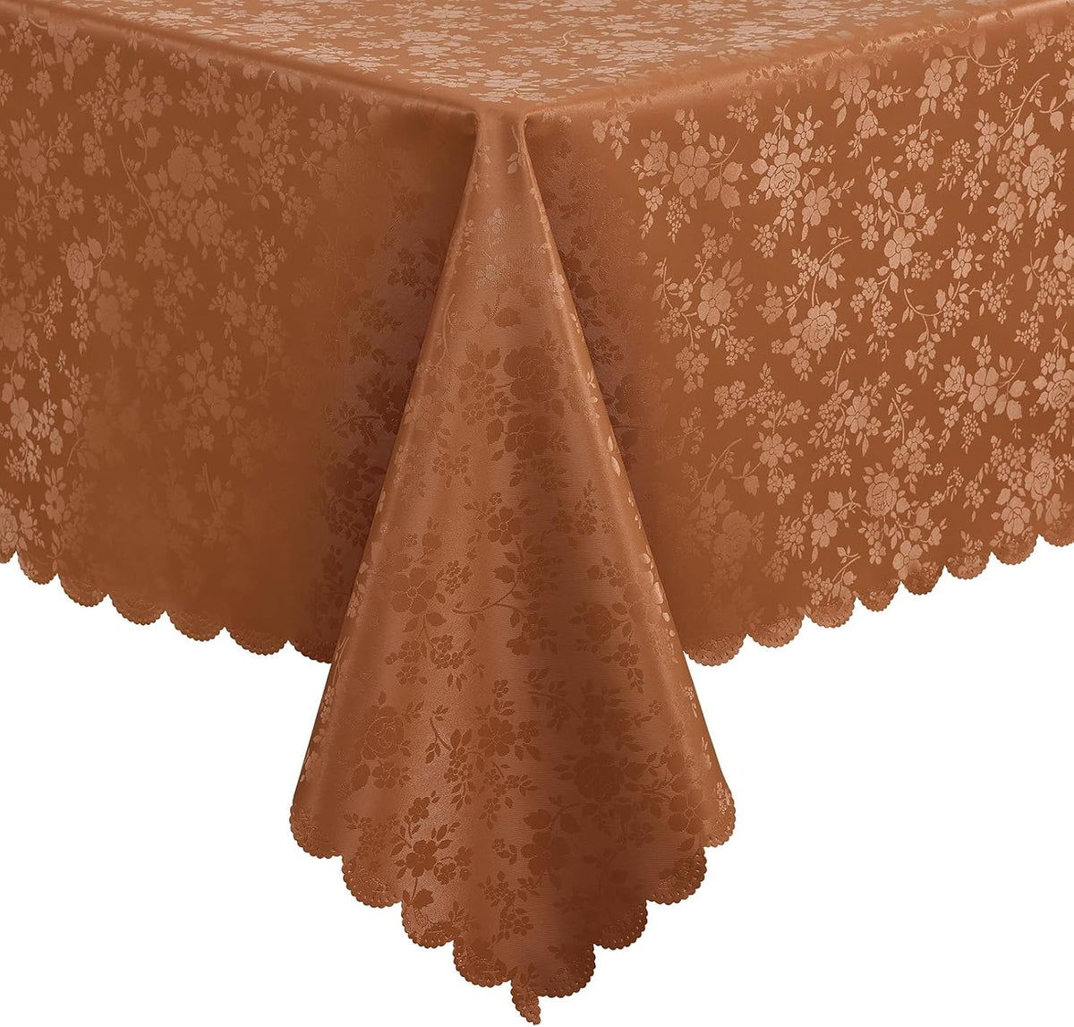 Smiry Rectangle Waterproof Heavy Duty Vinyl Tablecloths, 52 x 70 Inch