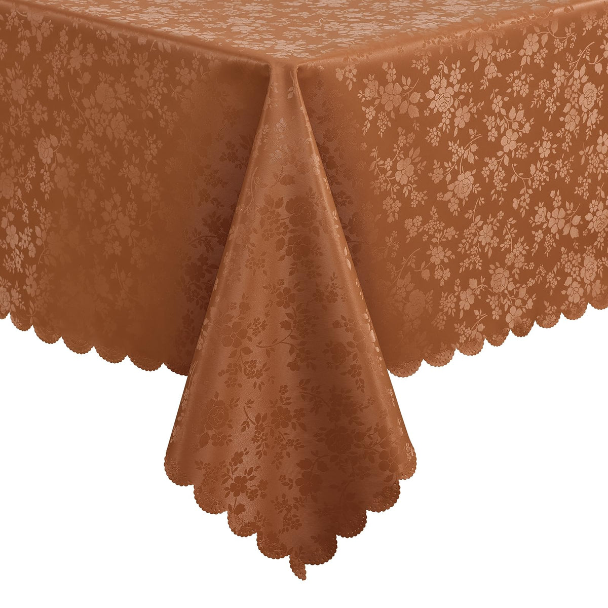Smiry Rectangle Waterproof Heavy Duty Vinyl Tablecloths, 52 x 70 Inch