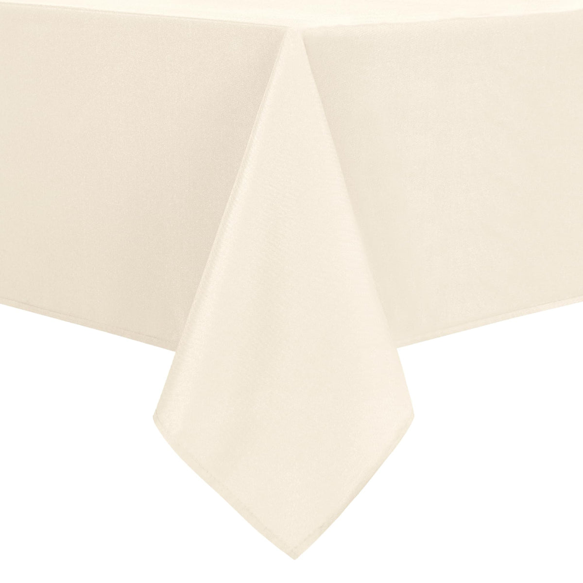 DWCN Rectangle Tablecloth - 60 x 84 Inch - Waterproof Stain and Wrinkle Resistant Washable Table Cloth, Decorative Fabric Table Cover for Kitchen Dining Room Party and Outdoor Use, Black