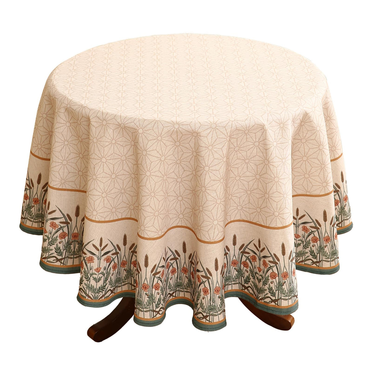 patdrea Designer Vintage French Tablecloth,Rectangular,118"x67"