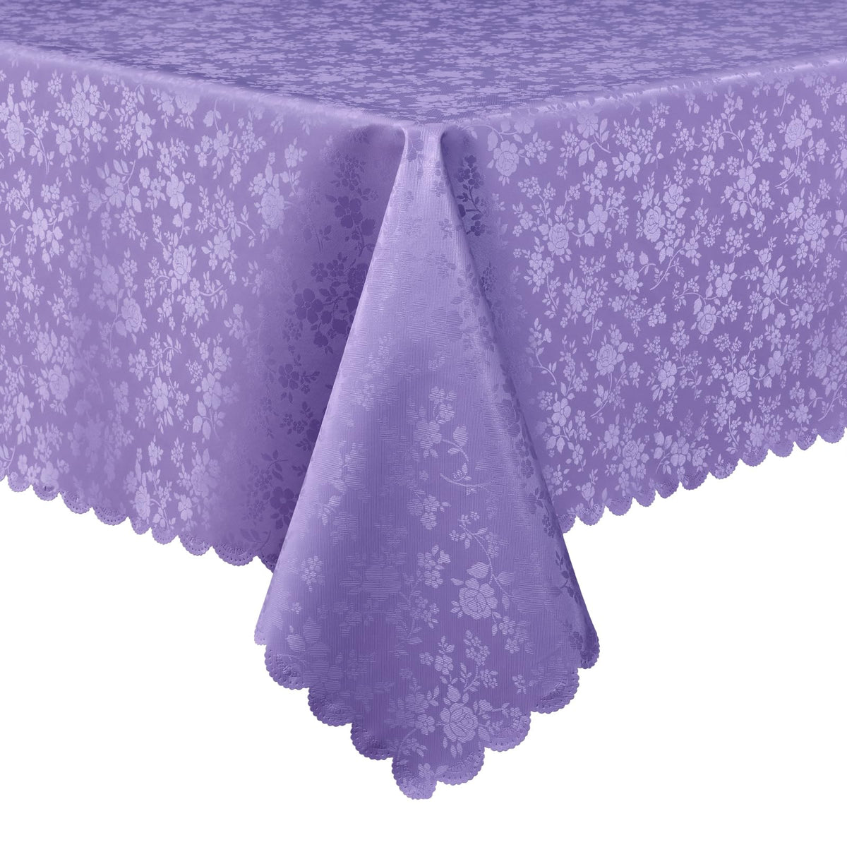 Smiry Rectangle Waterproof Heavy Duty Vinyl Tablecloths, 52 x 70 Inch