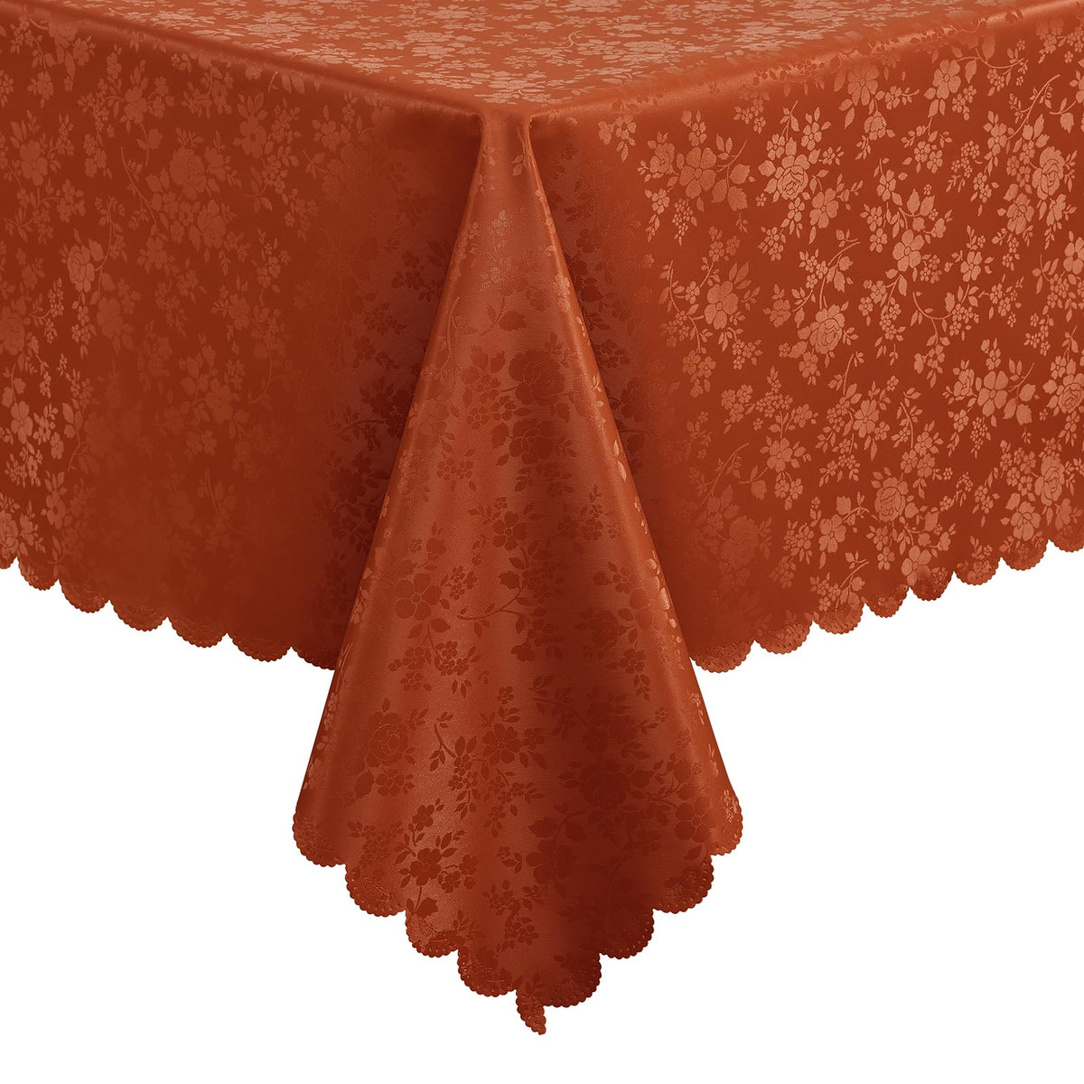 Smiry Rectangle Waterproof Heavy Duty Vinyl Tablecloths, 52 x 70 Inch