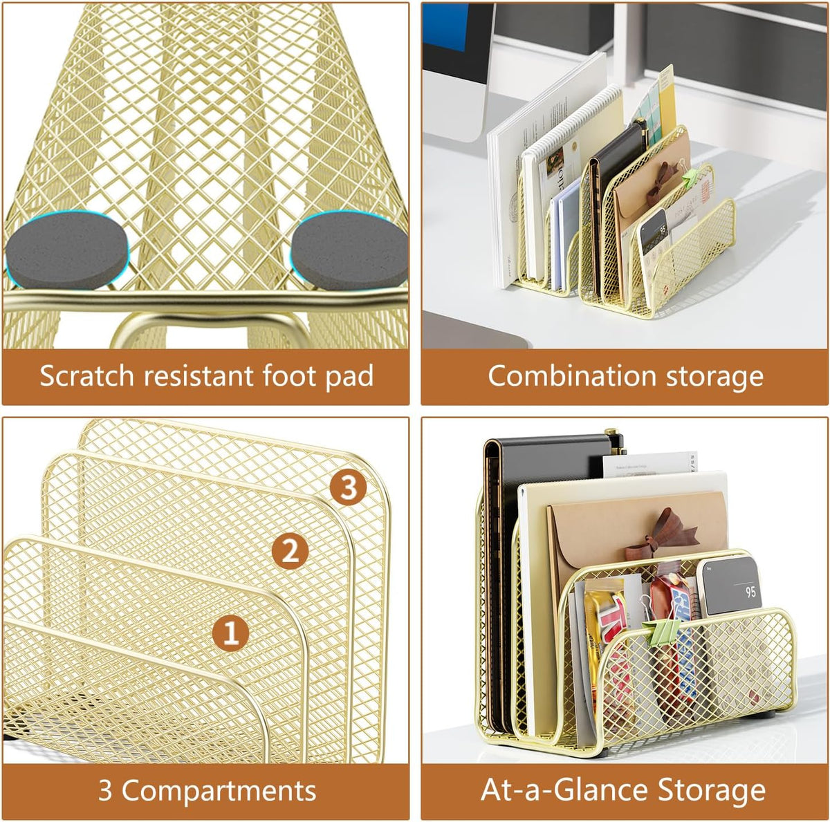 gianotter Mail Organizer Countertop