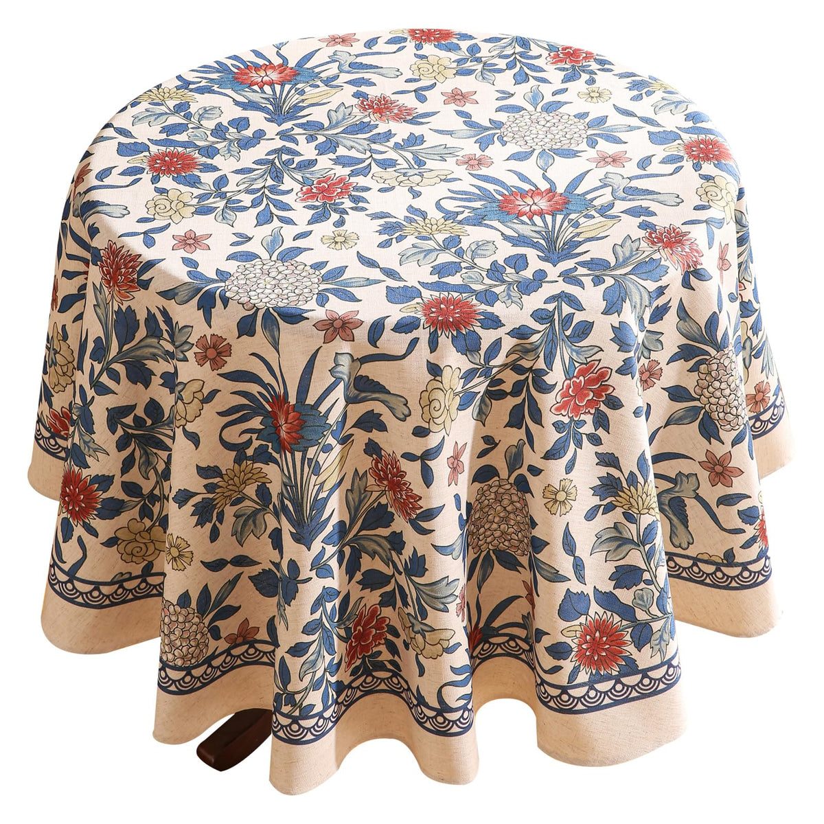 patdrea Designer Vintage French Tablecloth,Rectangular,118"x67"