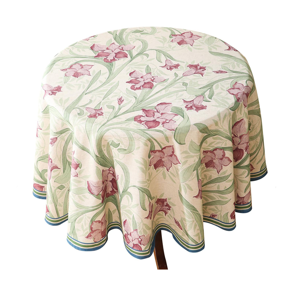 patdrea Designer Vintage French Tablecloth,Rectangular,118"x67"