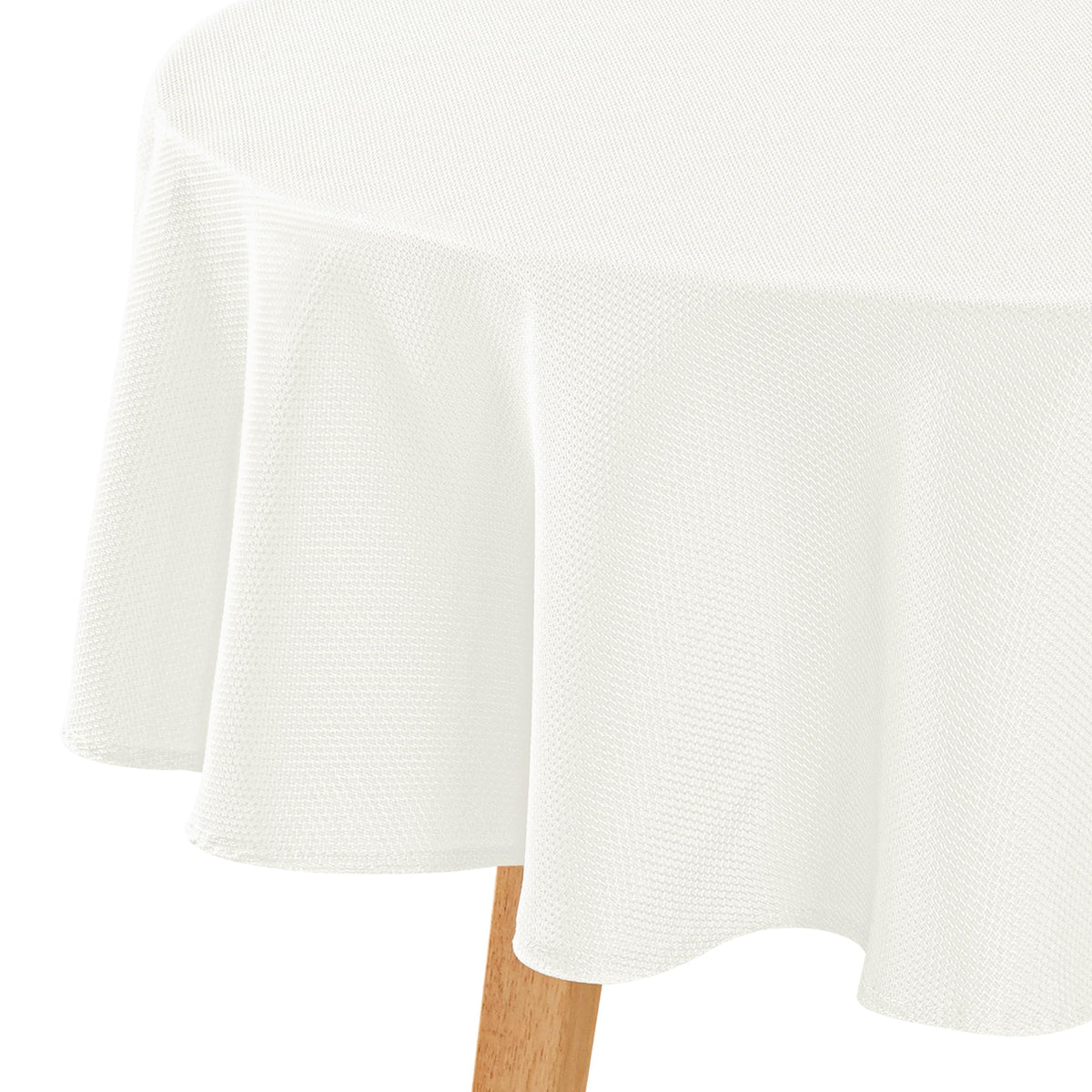 Hiasan Jacquard Textured Rectangle Tablecloth 60x120 Inch, Light Sage Green