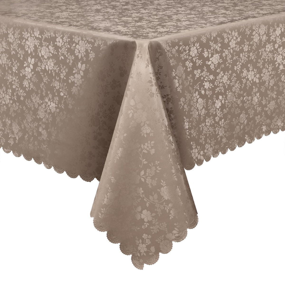 Smiry Rectangle Waterproof Heavy Duty Vinyl Tablecloths, 52 x 70 Inch