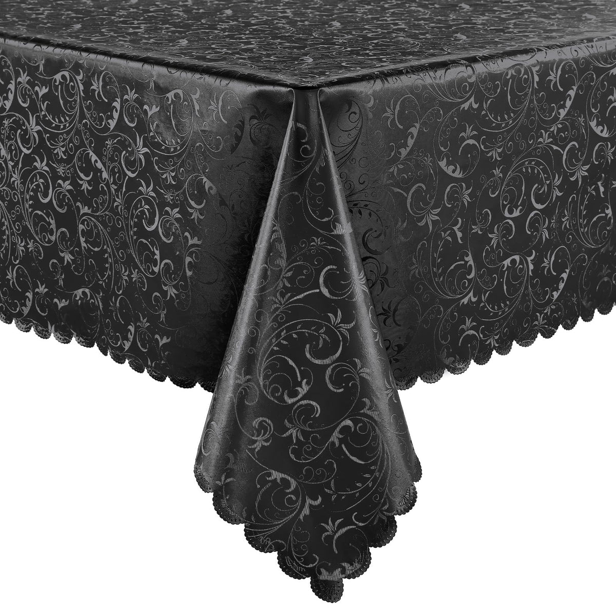 Smiry Rectangle Waterproof Heavy Duty Vinyl Tablecloths, 52 x 70 Inch