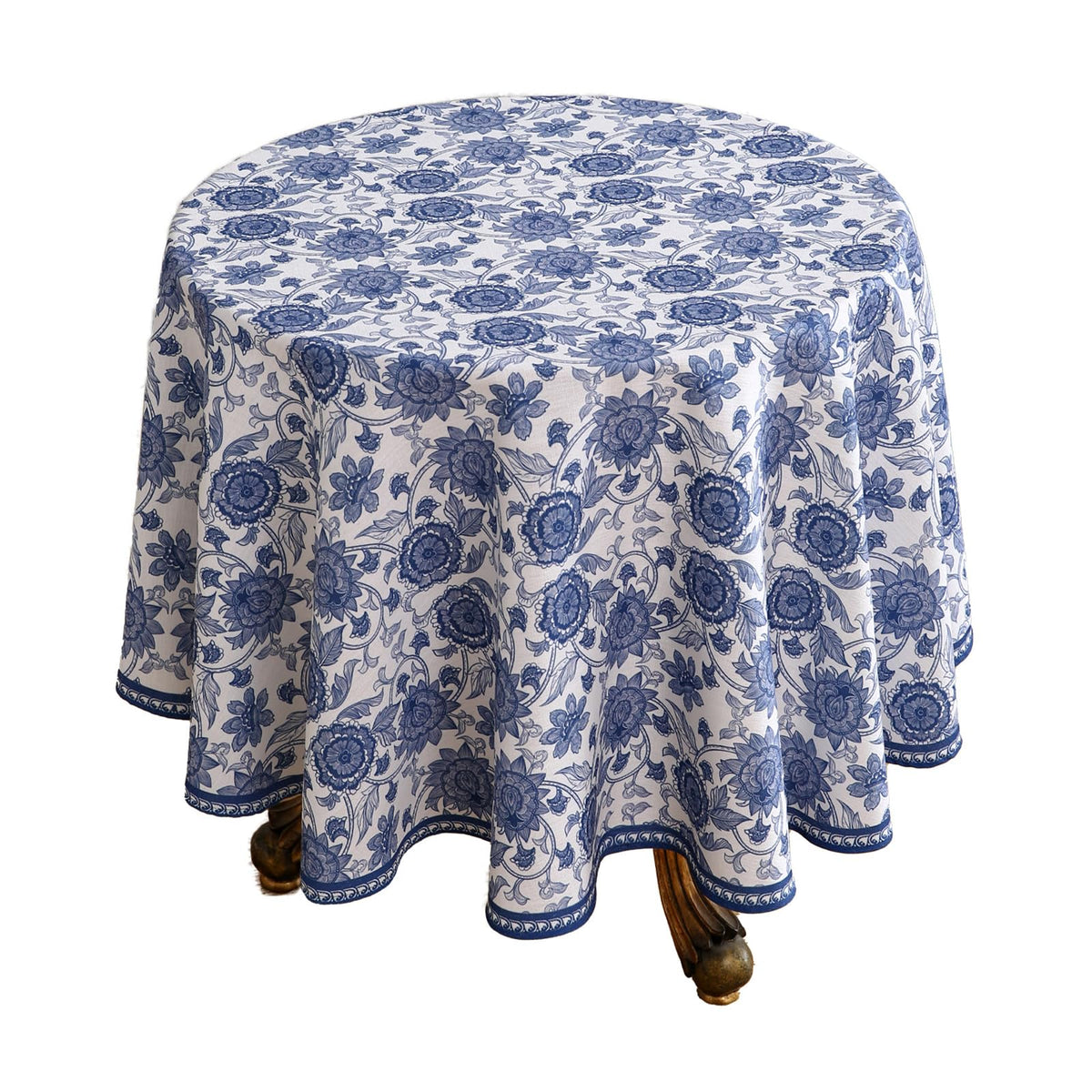 patdrea Designer Vintage French Tablecloth,Rectangular,118"x67"