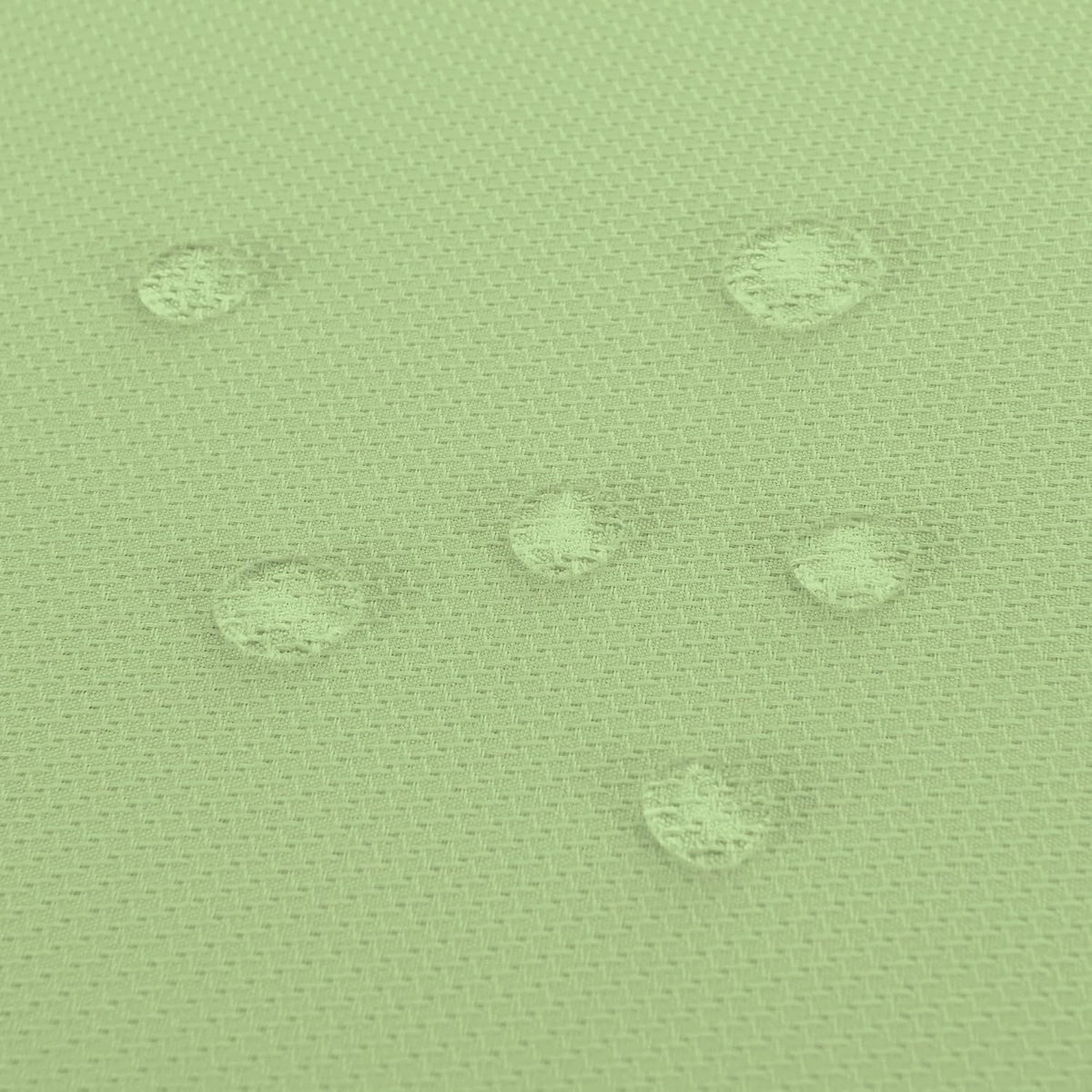 Hiasan Jacquard Textured Rectangle Tablecloth 60x120 Inch, Light Sage Green