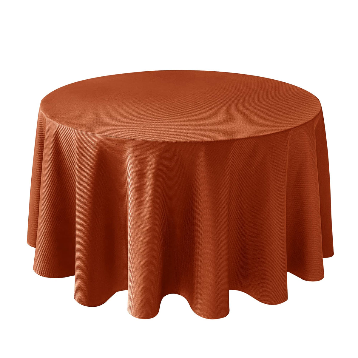 Textured Square Black Tablecloth-Fabric Spillproof Card Table Cloths 54x54"