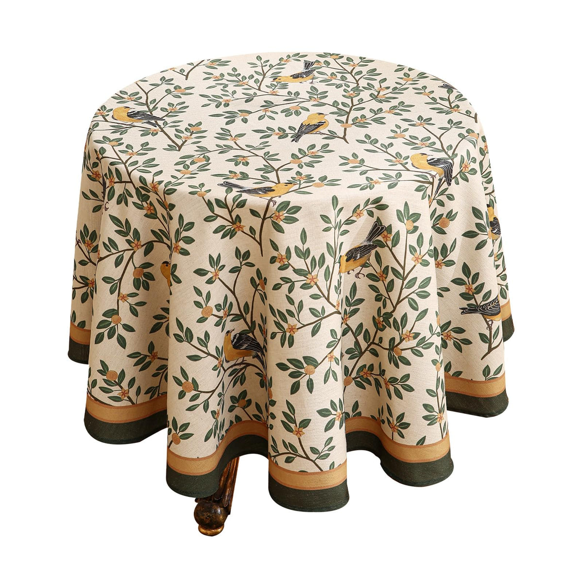 patdrea Designer Vintage French Tablecloth,Rectangular,118"x67"
