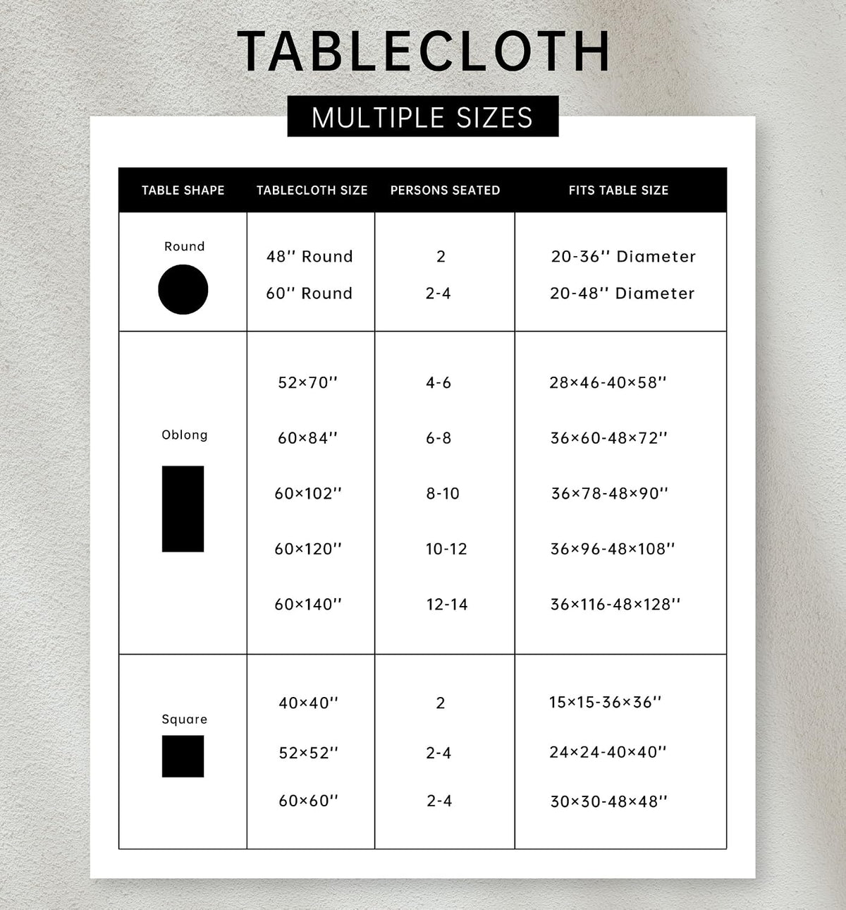 YiHomer Pastoral Rectangle Table Cloth 100% Polyester Fabric 52 x 70 Inch