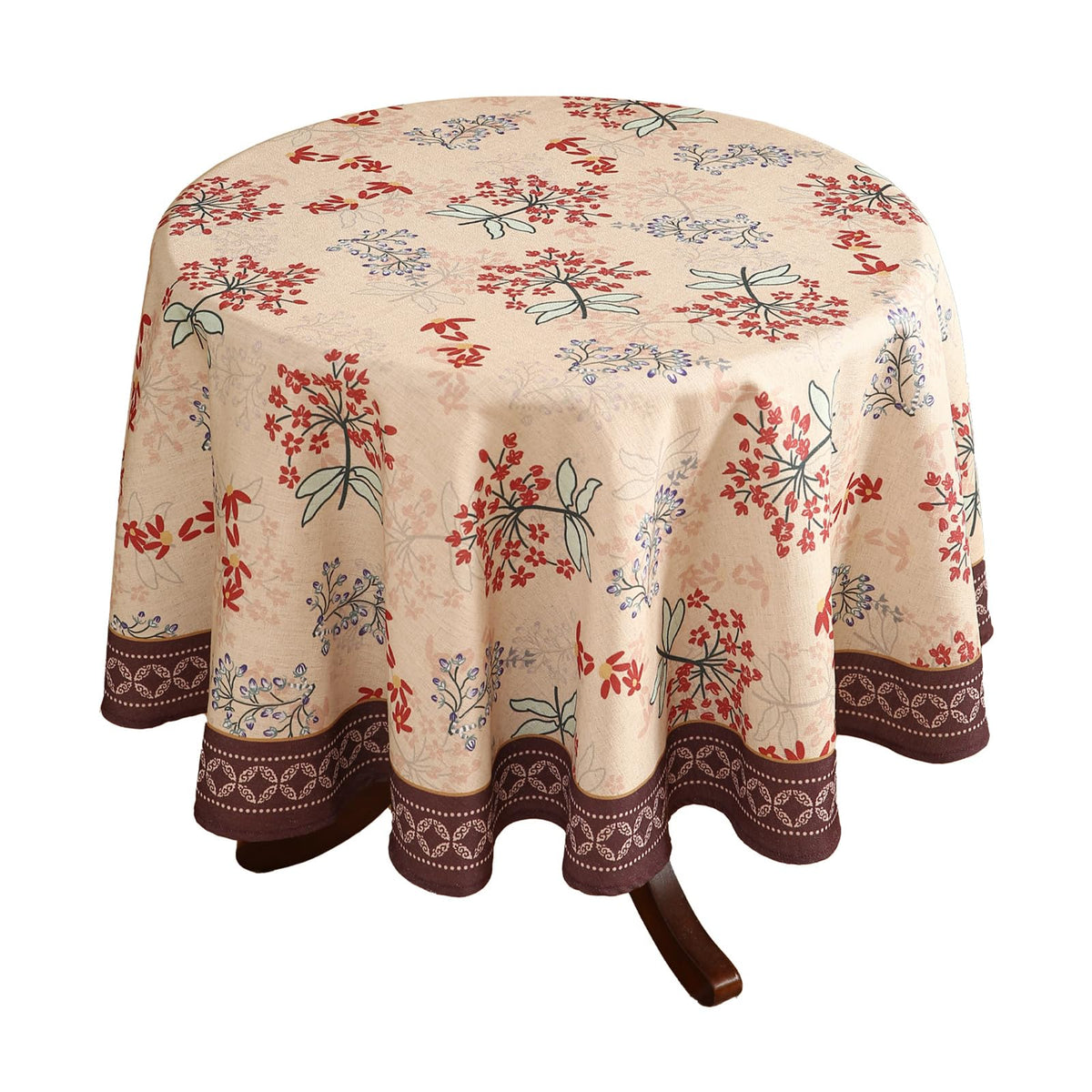patdrea Designer Vintage French Tablecloth,Rectangular,118"x67"