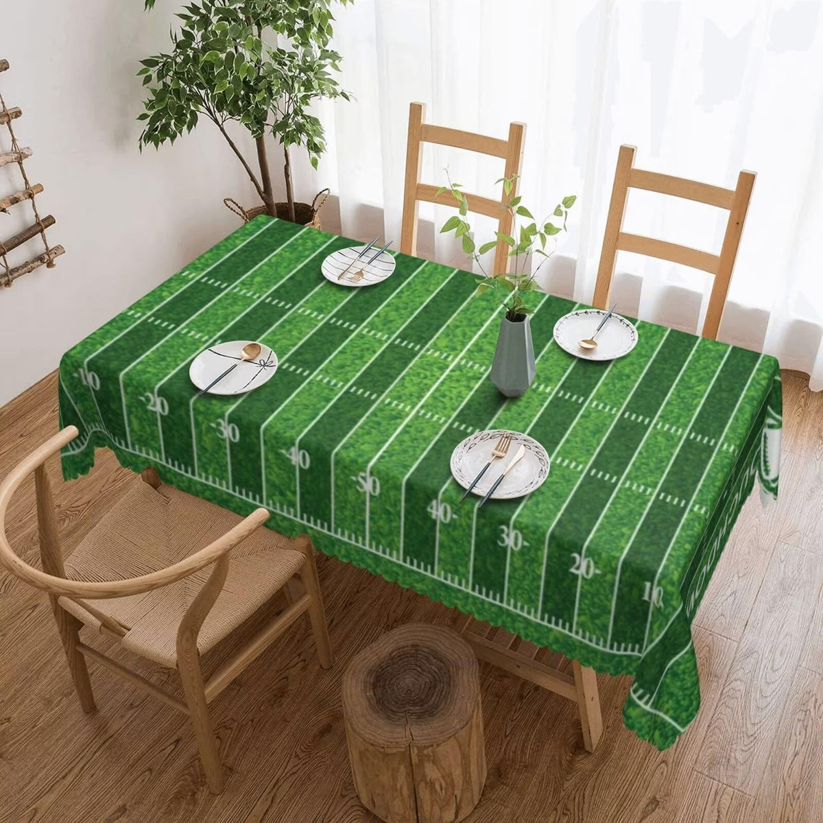 African Women Dancers Rectangle Tablecloth Home Decor 54x72 Inch